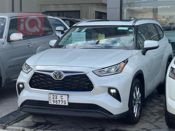 تۆیۆتا هایلاندەر 2022  بۆ فرۆشتن لە عێراق - هەولێر